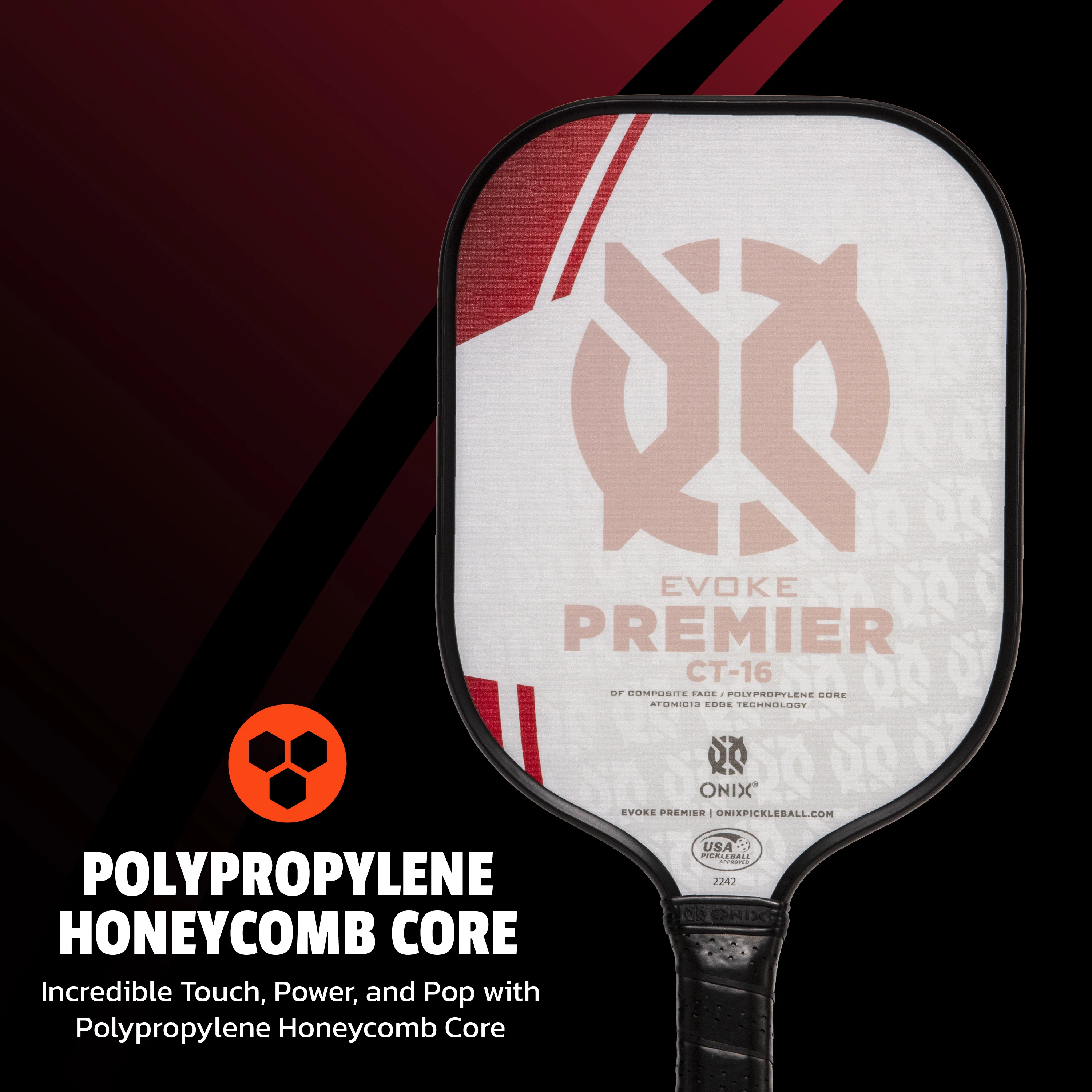 Evoke Premier CT-16 Pickleball Paddle - Image 2