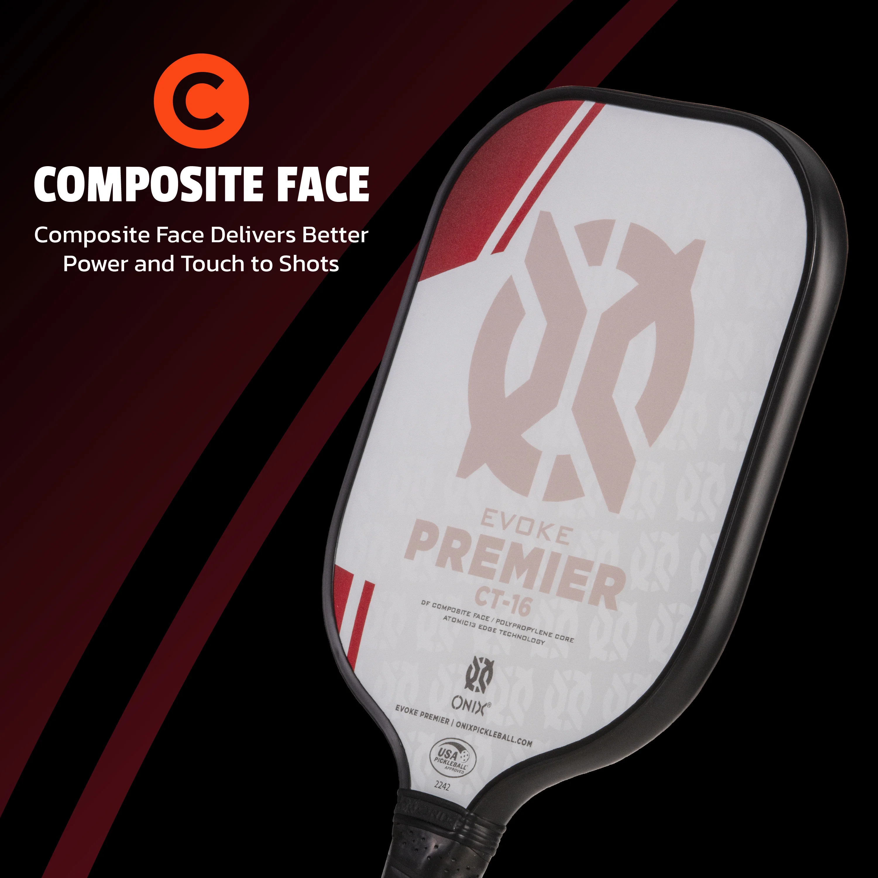 Evoke Premier CT-16 Pickleball Paddle - Image 3