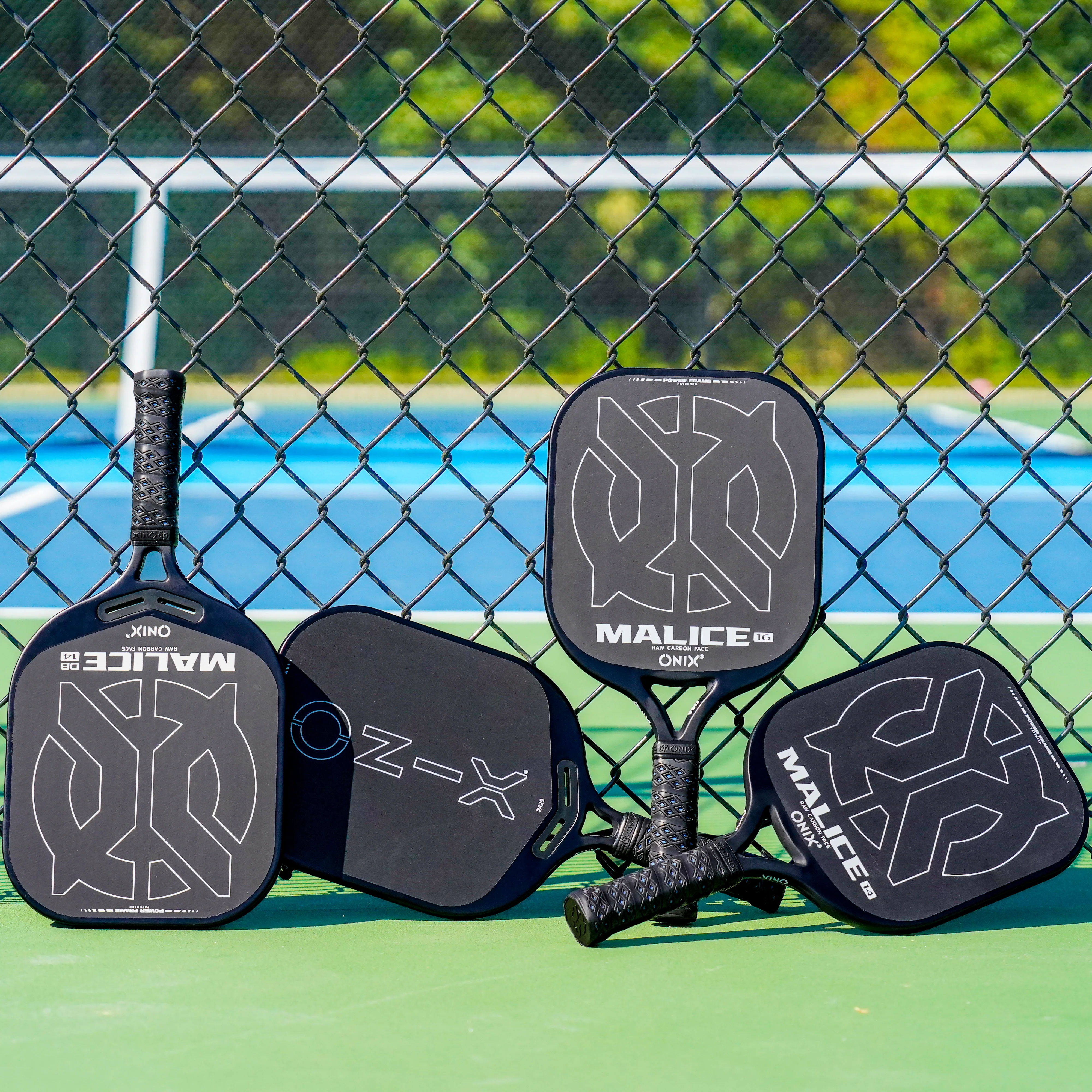 Malice DB Open Throat Raw Carbon Fiber Pickleball Paddle - Image 7