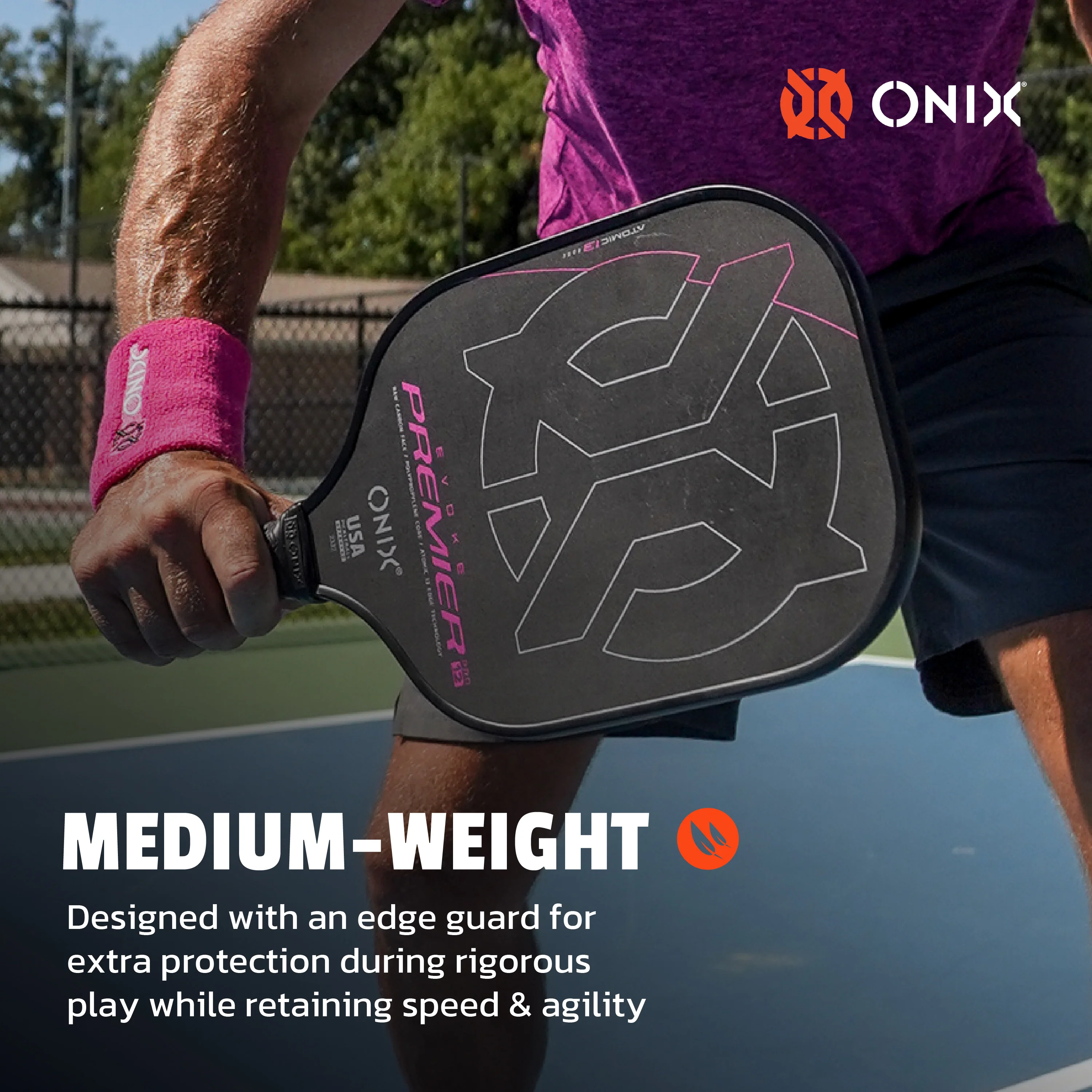 Evoke Premier Raw Carbon Pickleball Paddle - Image 65